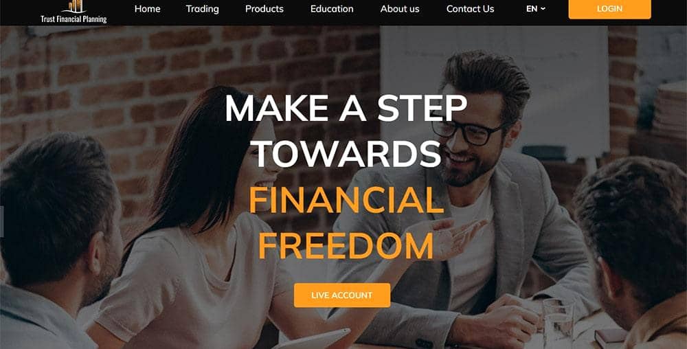 CFD-брокер Trust Financial Planning : отзывы и особенности компании