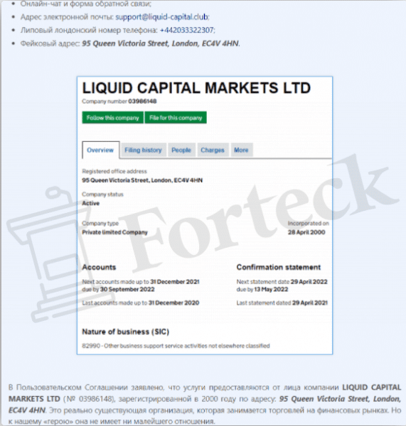 Liquid Capital – липовый брокер в деле