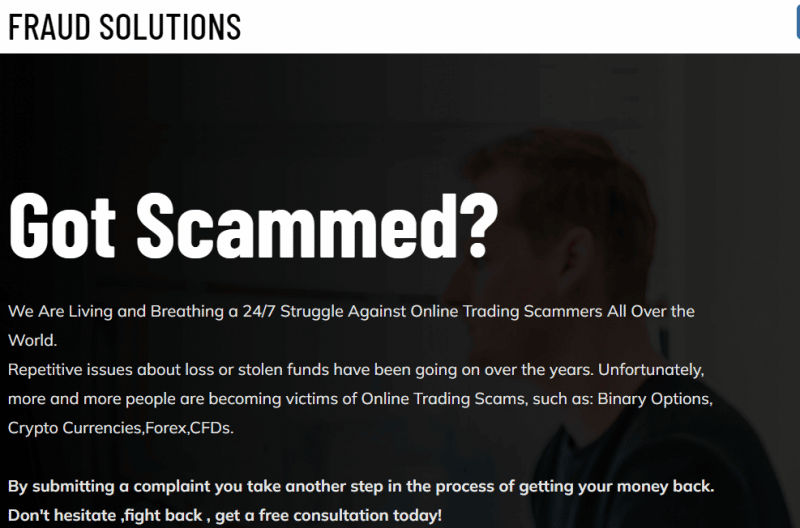 Fraud Solutions (fraud-solutions.net) нелегальные юристы мошенники!