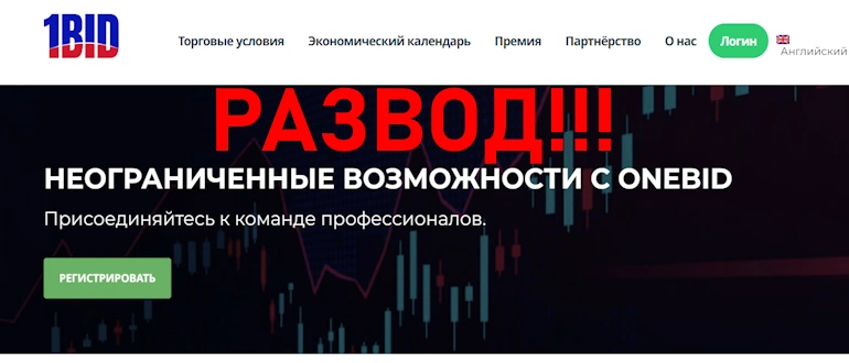 1BID – стопроцентный лохотрон, развод подтвержден