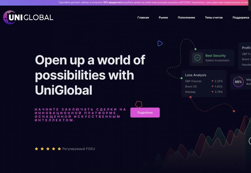 UniGlobal отзывы о компании Uniglobal Group