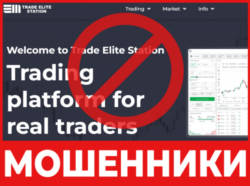 Брокер-мошенник Trade Elite Station   — обзор, отзывы, схема обмана